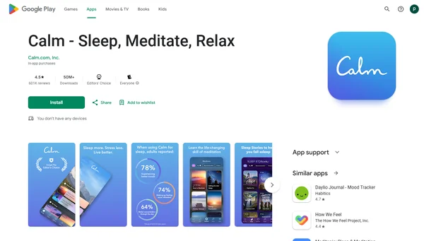 Calm - Sleep, Meditate, Relax