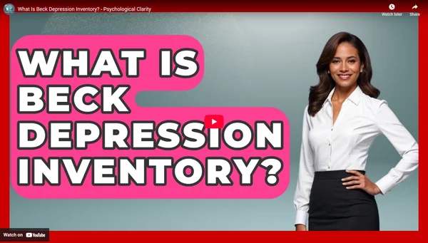 What Is Beck Depression Inventory? - Psychological Clarity