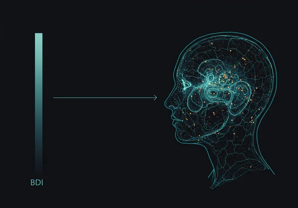 Detailed map of emotional state vs. simple number.